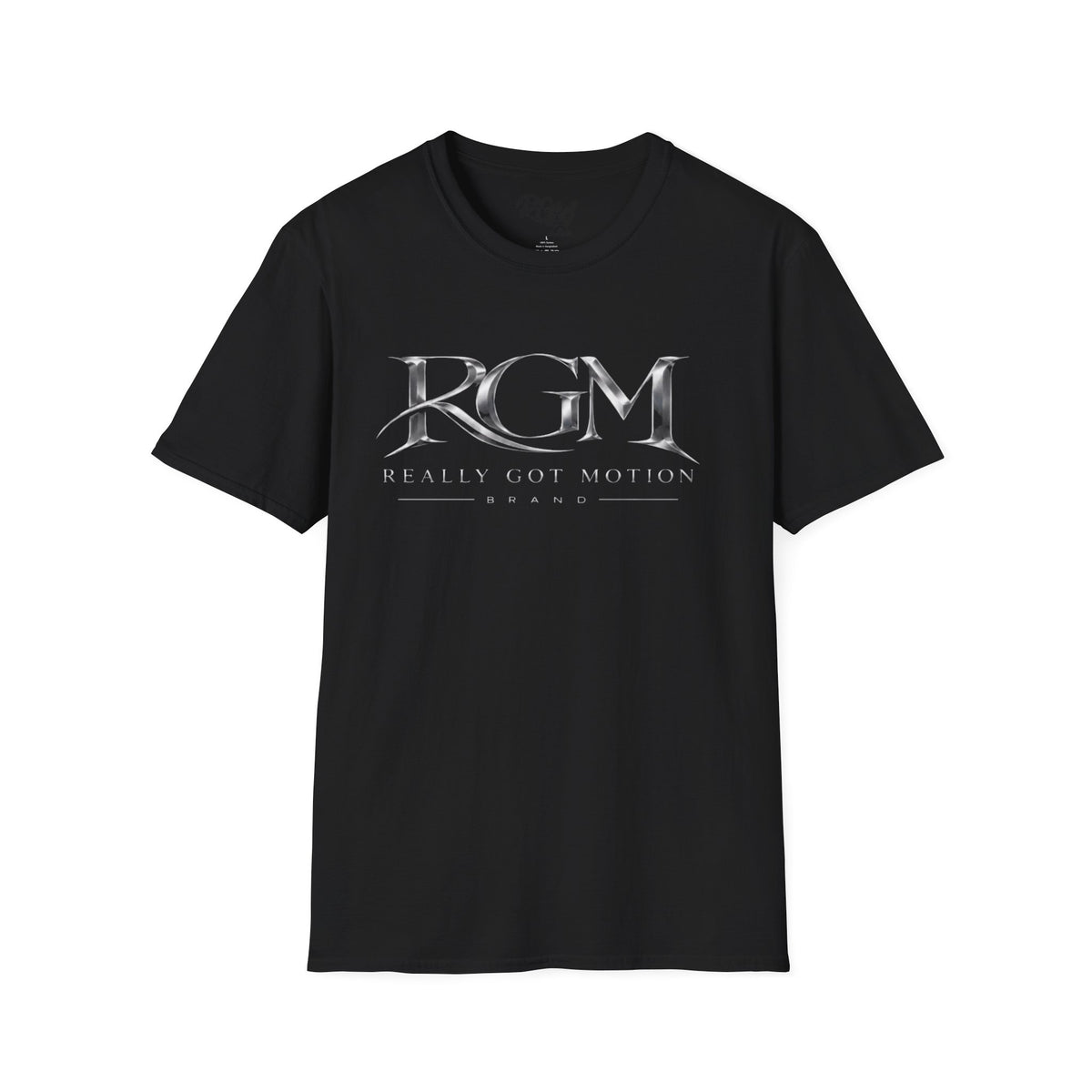 Unisex RGM Metallic Logo T-Shirt — "Really Got Motion" Graphic Tee