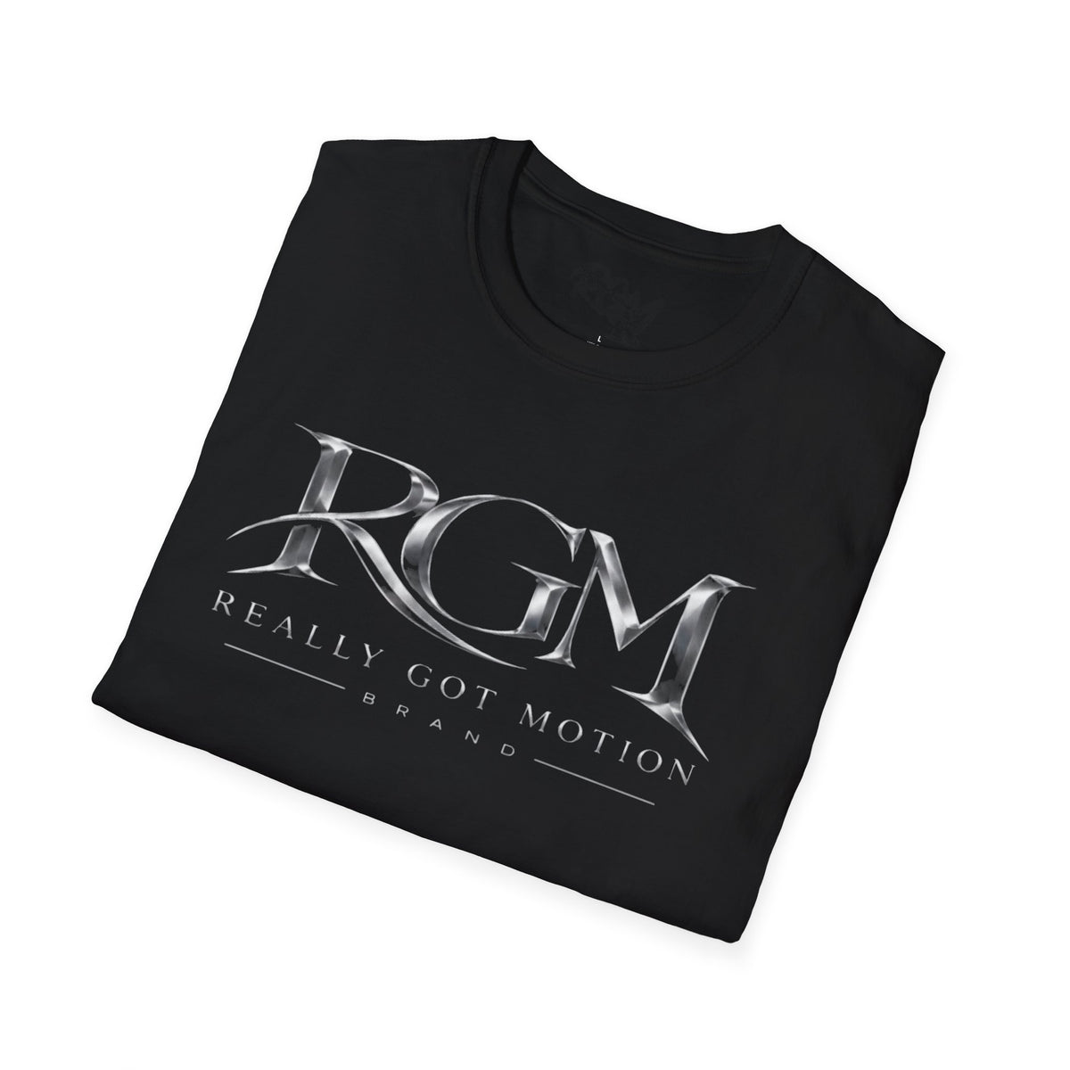 Unisex RGM Metallic Logo T-Shirt — "Really Got Motion" Graphic Tee