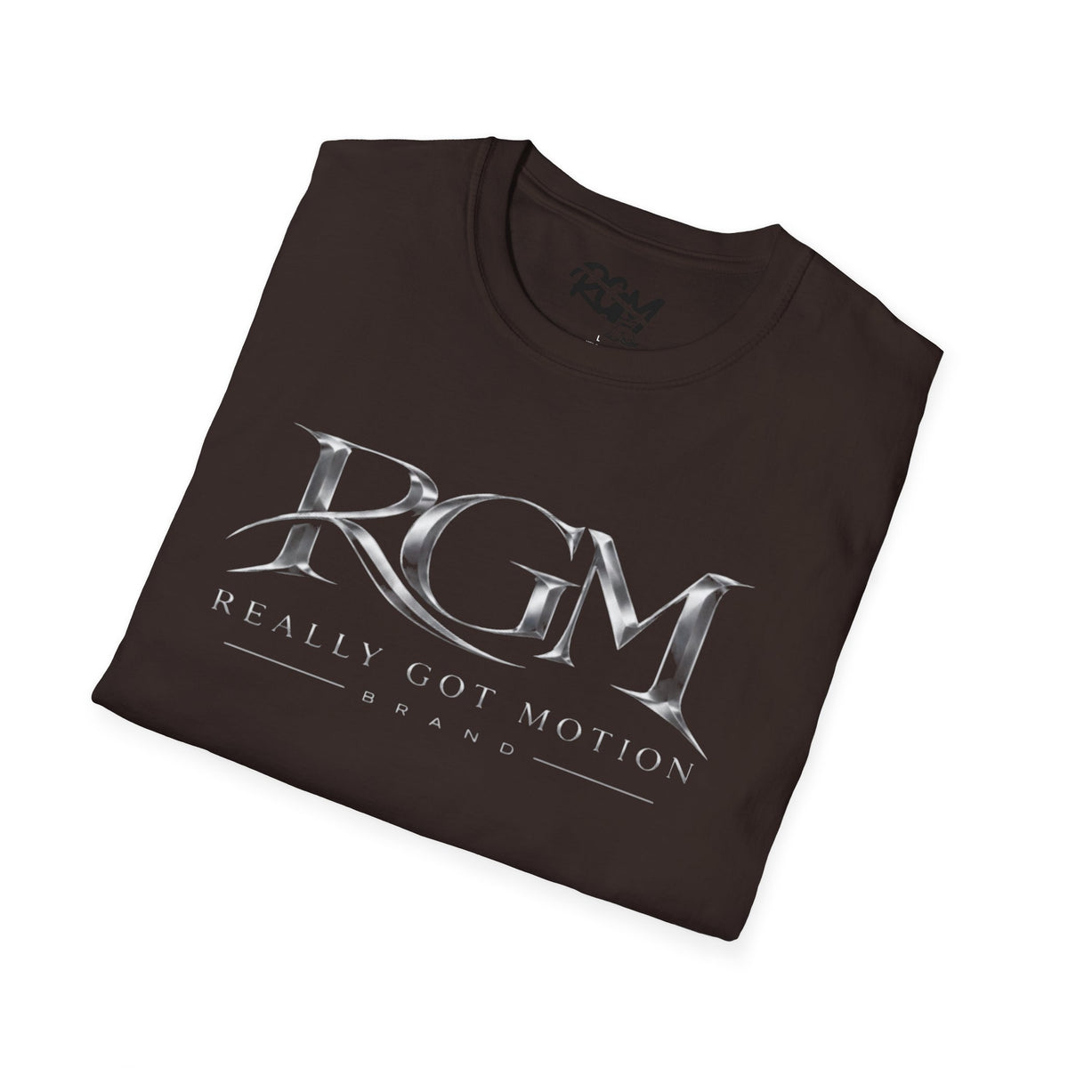 Unisex RGM Metallic Logo T-Shirt — "Really Got Motion" Graphic Tee