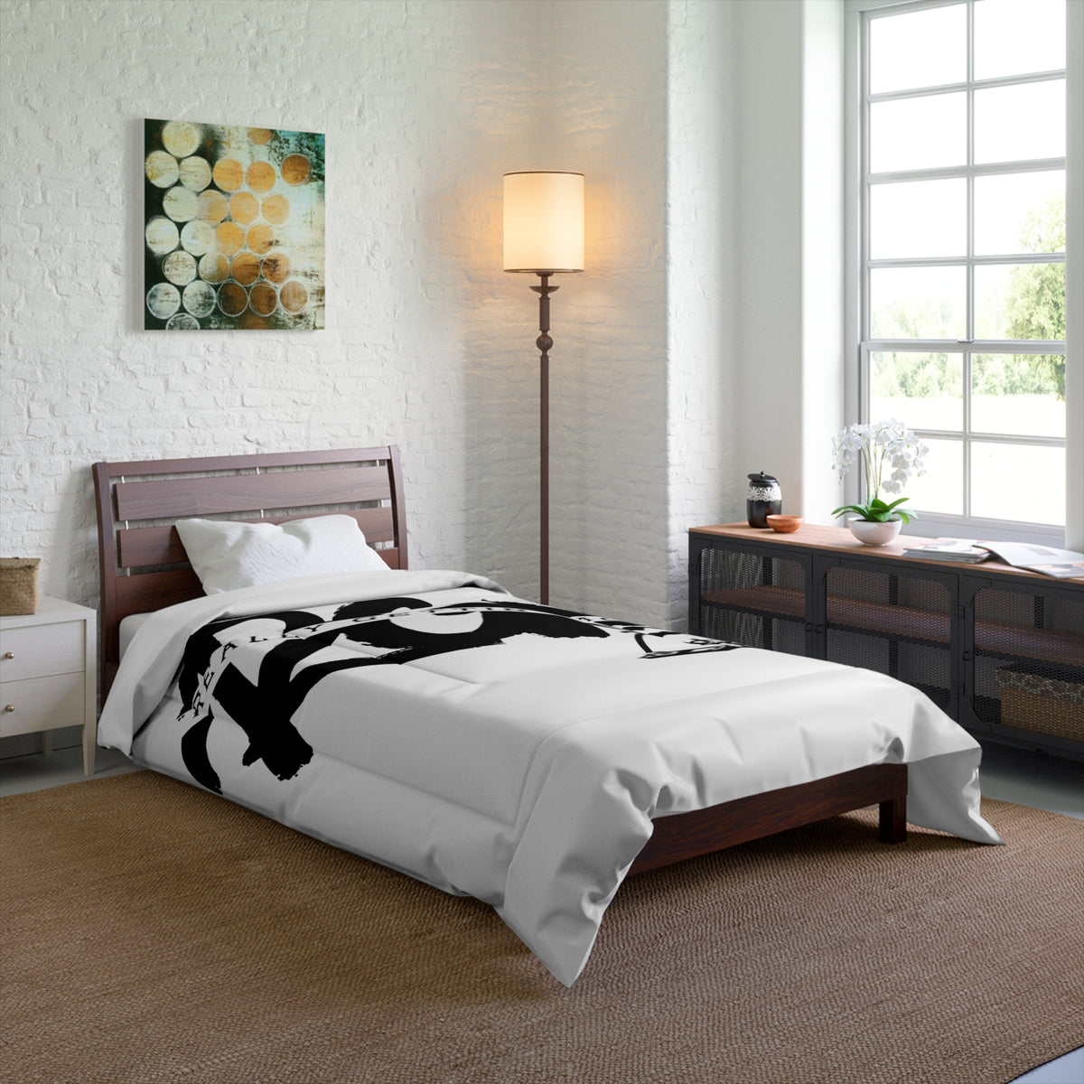 Money Comforter — 'Really Gettin' Money' Graphic Bedding