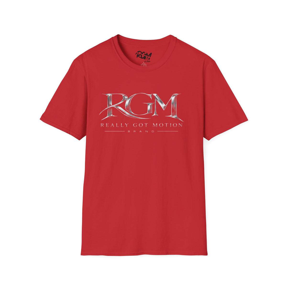 Unisex RGM Metallic Logo T-Shirt — "Really Got Motion" Graphic Tee