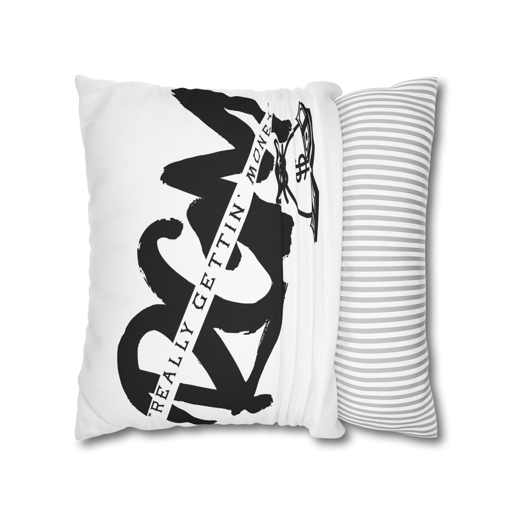 Money Bag Pillowcase – "Really Gettin' Money" Decorative Throw Pillow