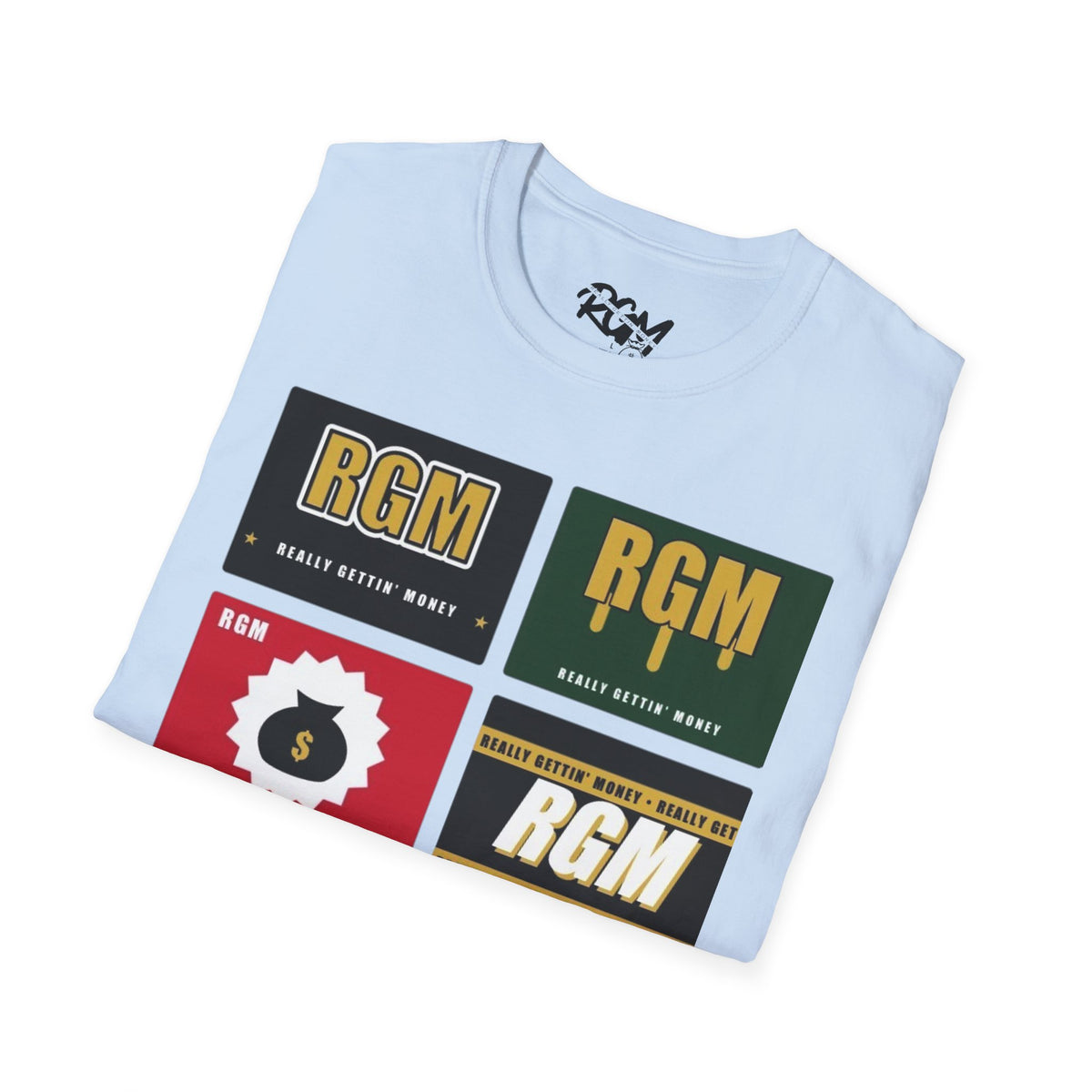 Unisex RGM Retro Logo T-Shirt — Graphic Vintage Patch Design