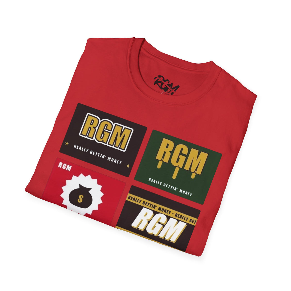 Unisex RGM Retro Logo T-Shirt — Graphic Vintage Patch Design