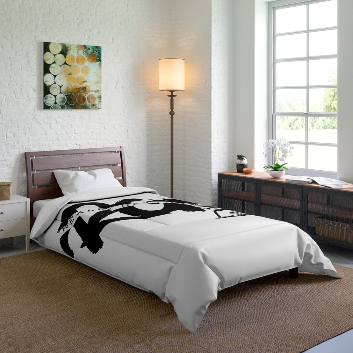 Money Comforter — 'Really Gettin' Money' Graphic Bedding