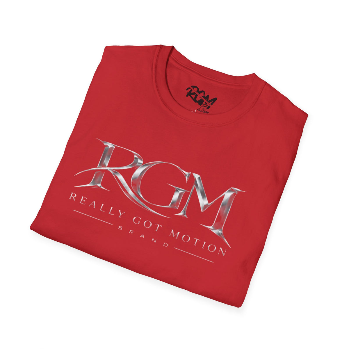 Unisex RGM Metallic Logo T-Shirt — "Really Got Motion" Graphic Tee