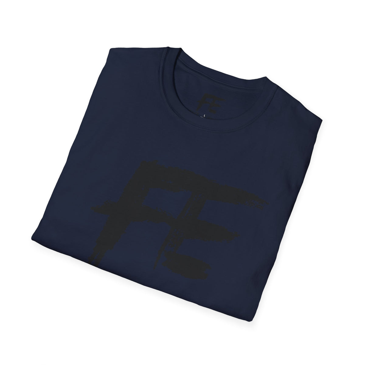 Unisex F*ck E'Rbody Graphic Tee — Bold FE Brushstroke Statement T-Shirt