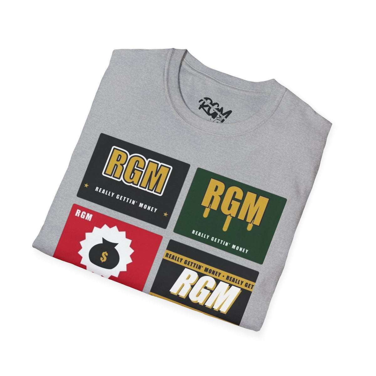 Unisex RGM Retro Logo T-Shirt — Graphic Vintage Patch Design