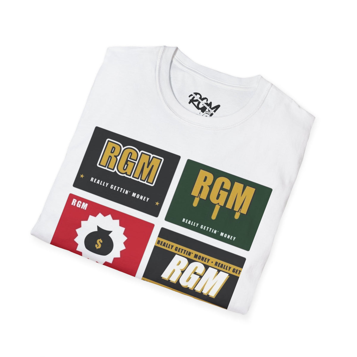 Unisex RGM Retro Logo T-Shirt — Graphic Vintage Patch Design