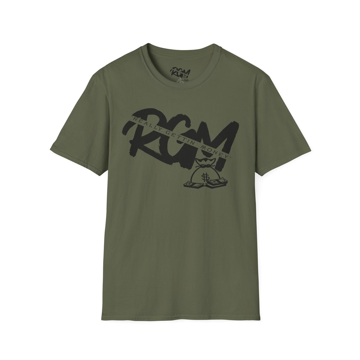 Unisex RGM BRAND Logo Graphic T-Shirt — Streetwear