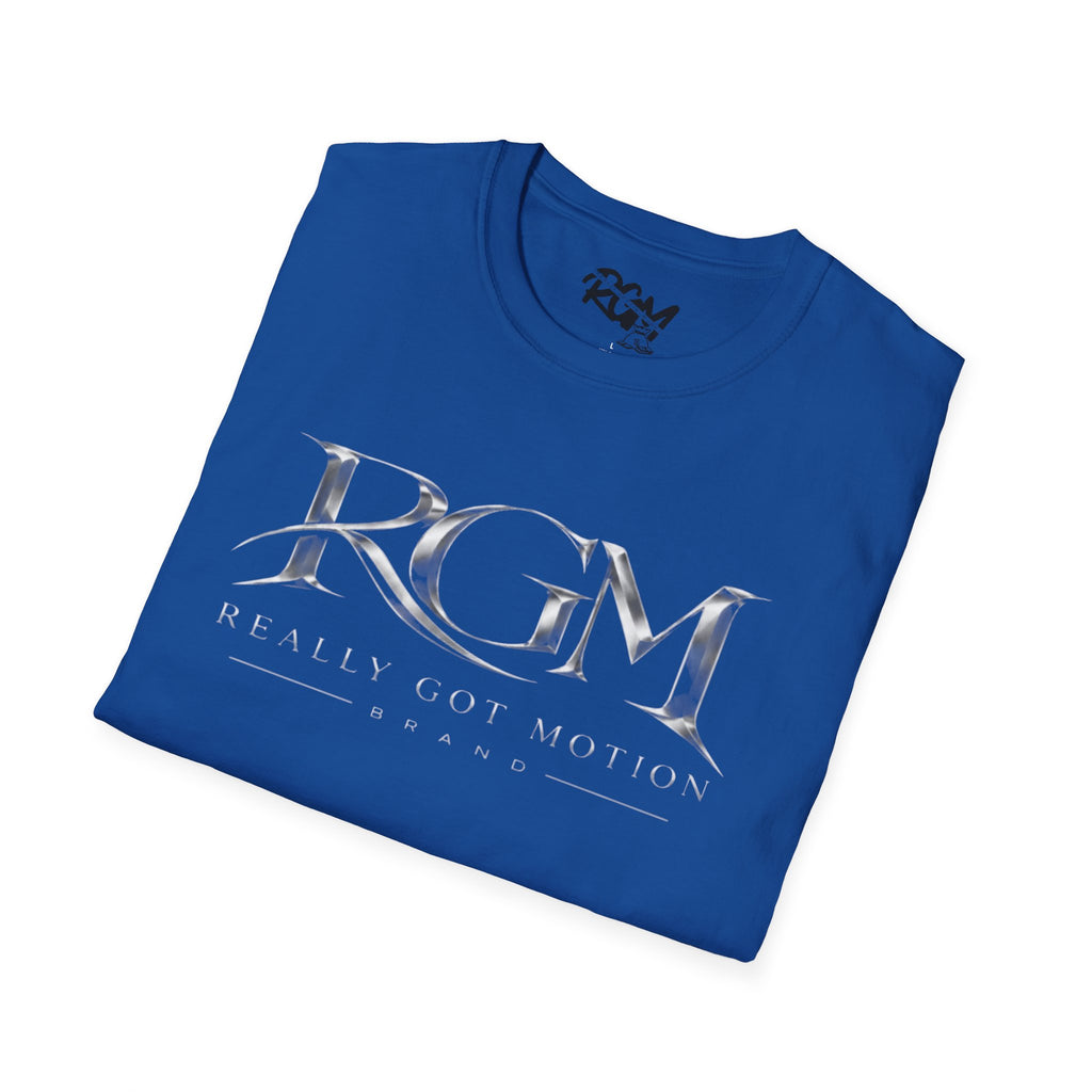 Unisex RGM Metallic Logo T-Shirt — "Really Got Motion" Graphic Tee