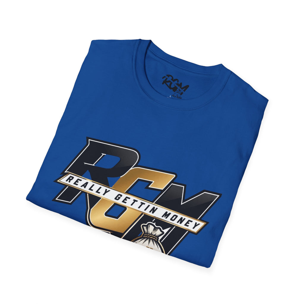 Unisex T-Shirt — RGM (Really Gettin Money) Graphic Tee with Money Bag Logo