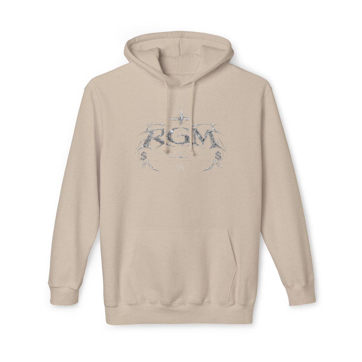 Unisex RGM Distressed Logo Hoodie — Vintage Nautical Graphic Pullover