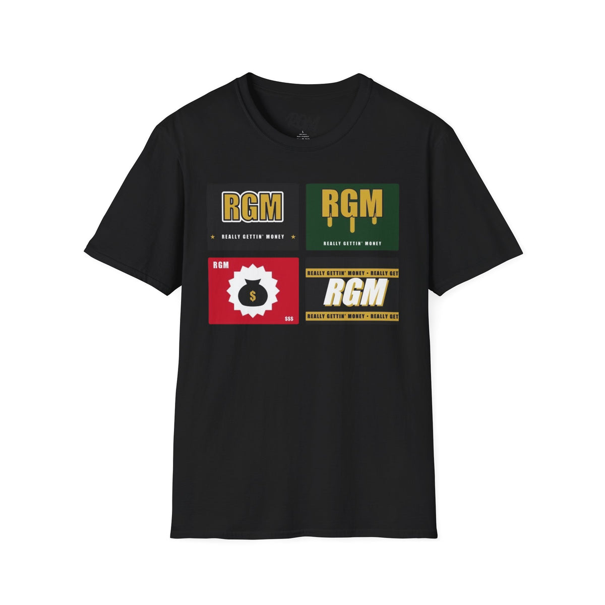 Unisex RGM Retro Logo T-Shirt — Graphic Vintage Patch Design