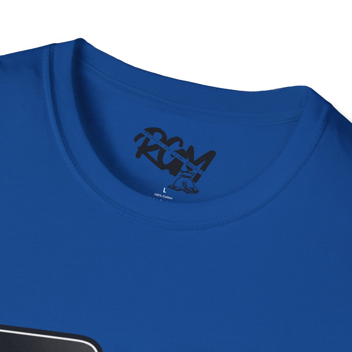 Unisex T-Shirt — RGM (Really Gettin Money) Graphic Tee with Money Bag Logo