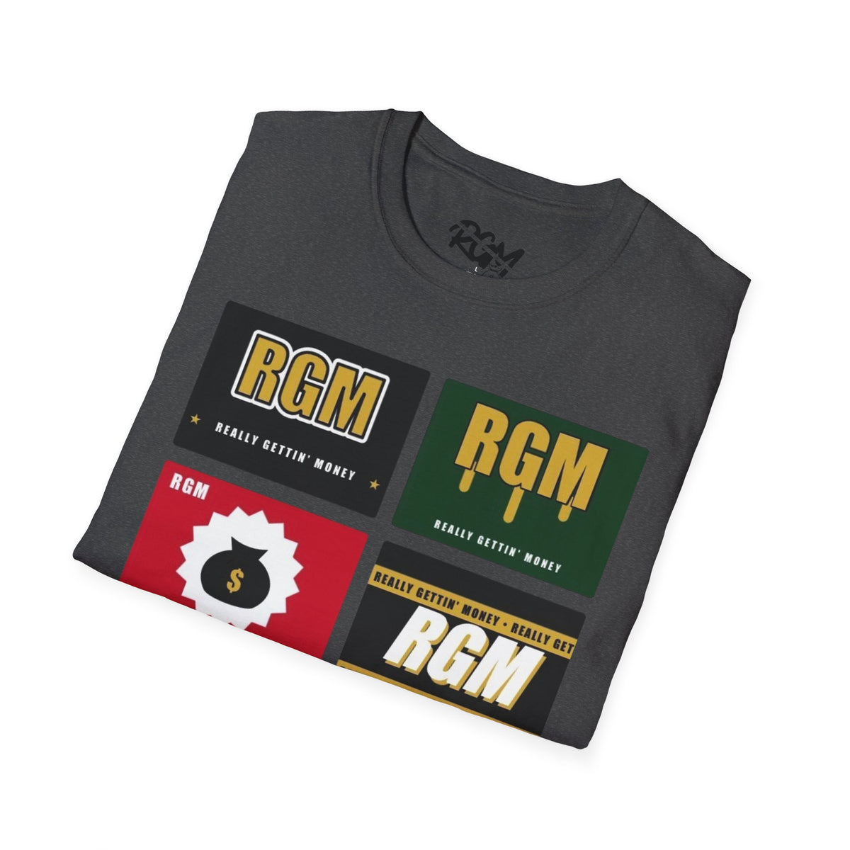 Unisex RGM Retro Logo T-Shirt — Graphic Vintage Patch Design