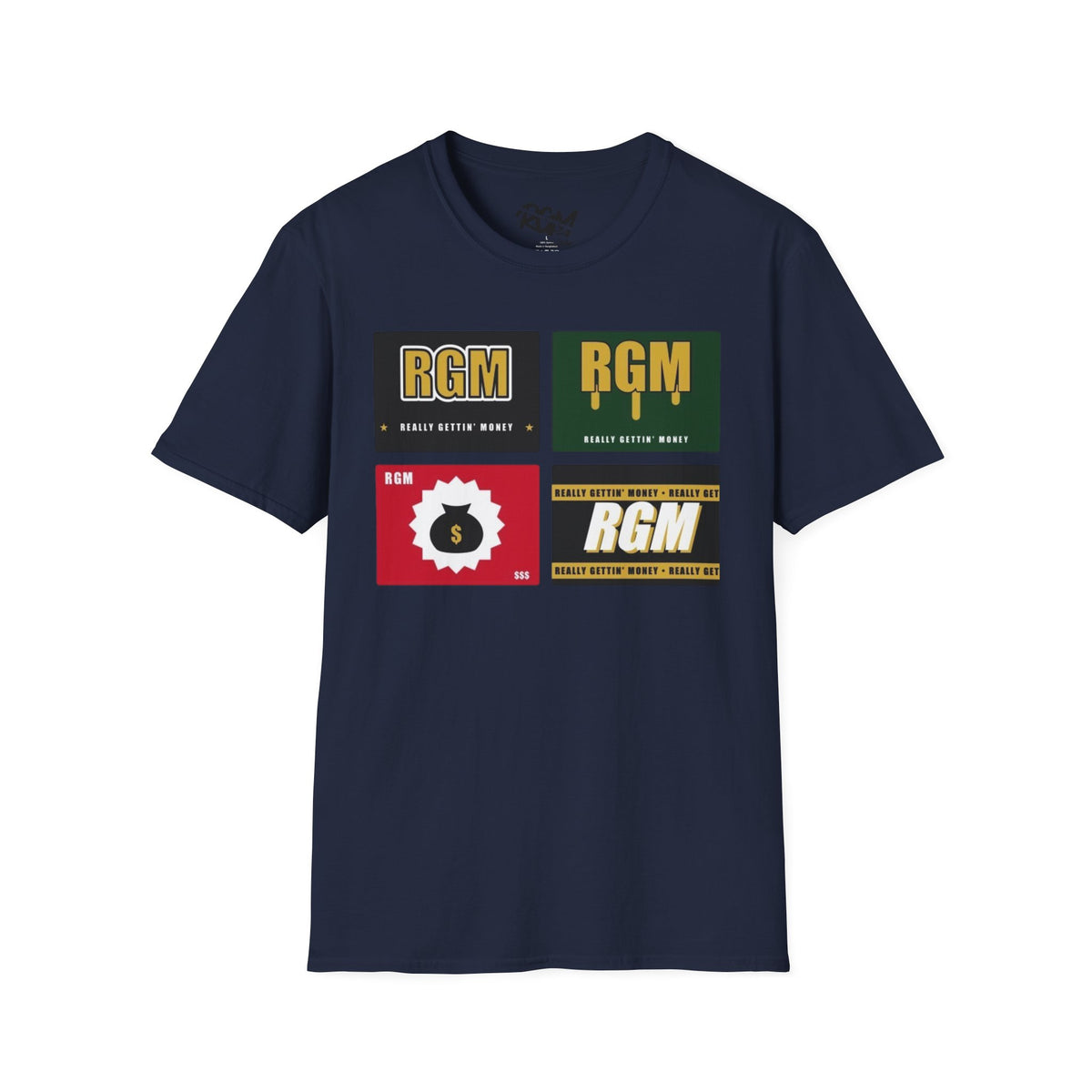 Unisex RGM Retro Logo T-Shirt — Graphic Vintage Patch Design