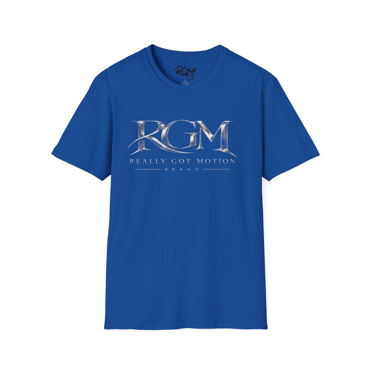 Unisex RGM Metallic Logo T-Shirt — "Really Got Motion" Graphic Tee