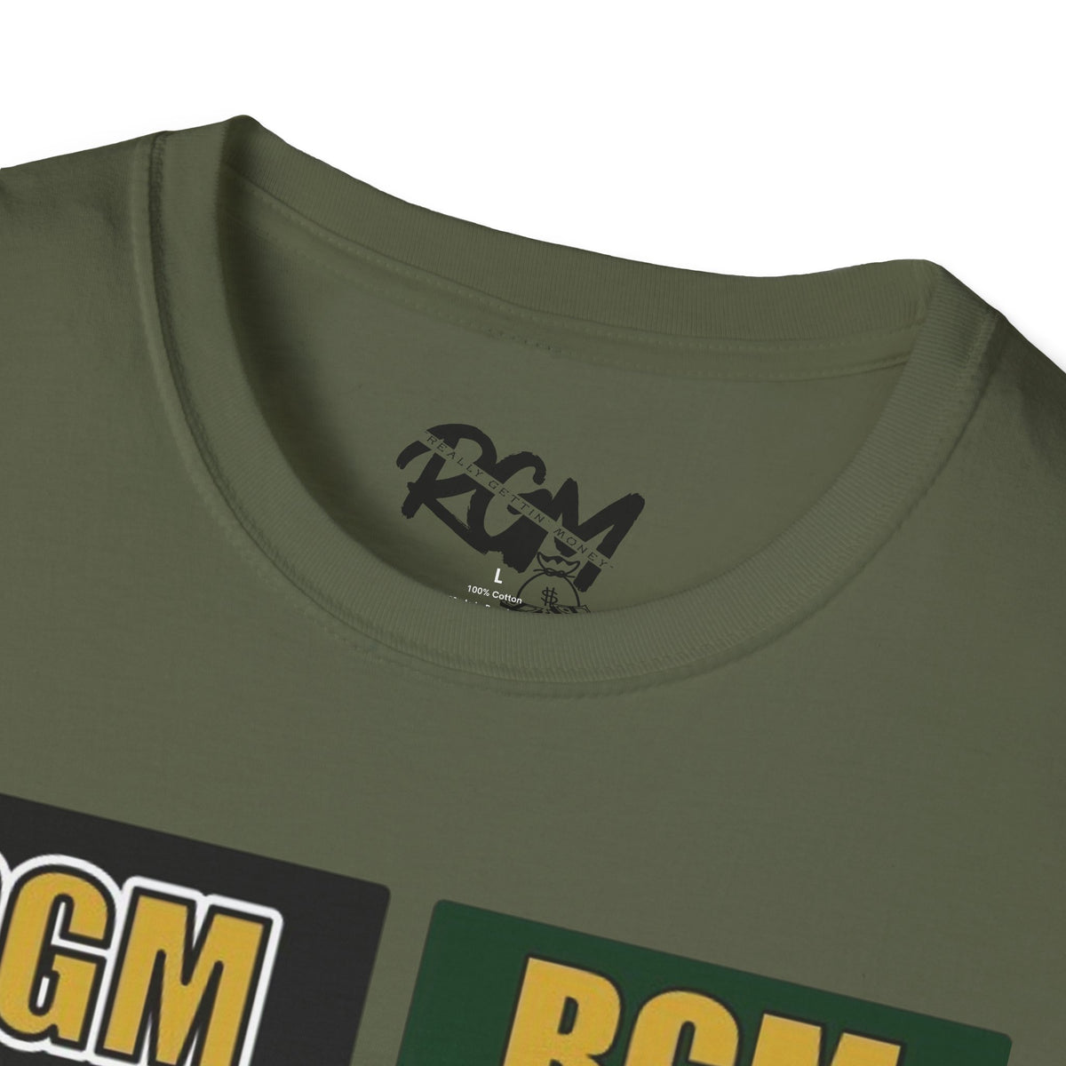 Unisex RGM Retro Logo T-Shirt — Graphic Vintage Patch Design