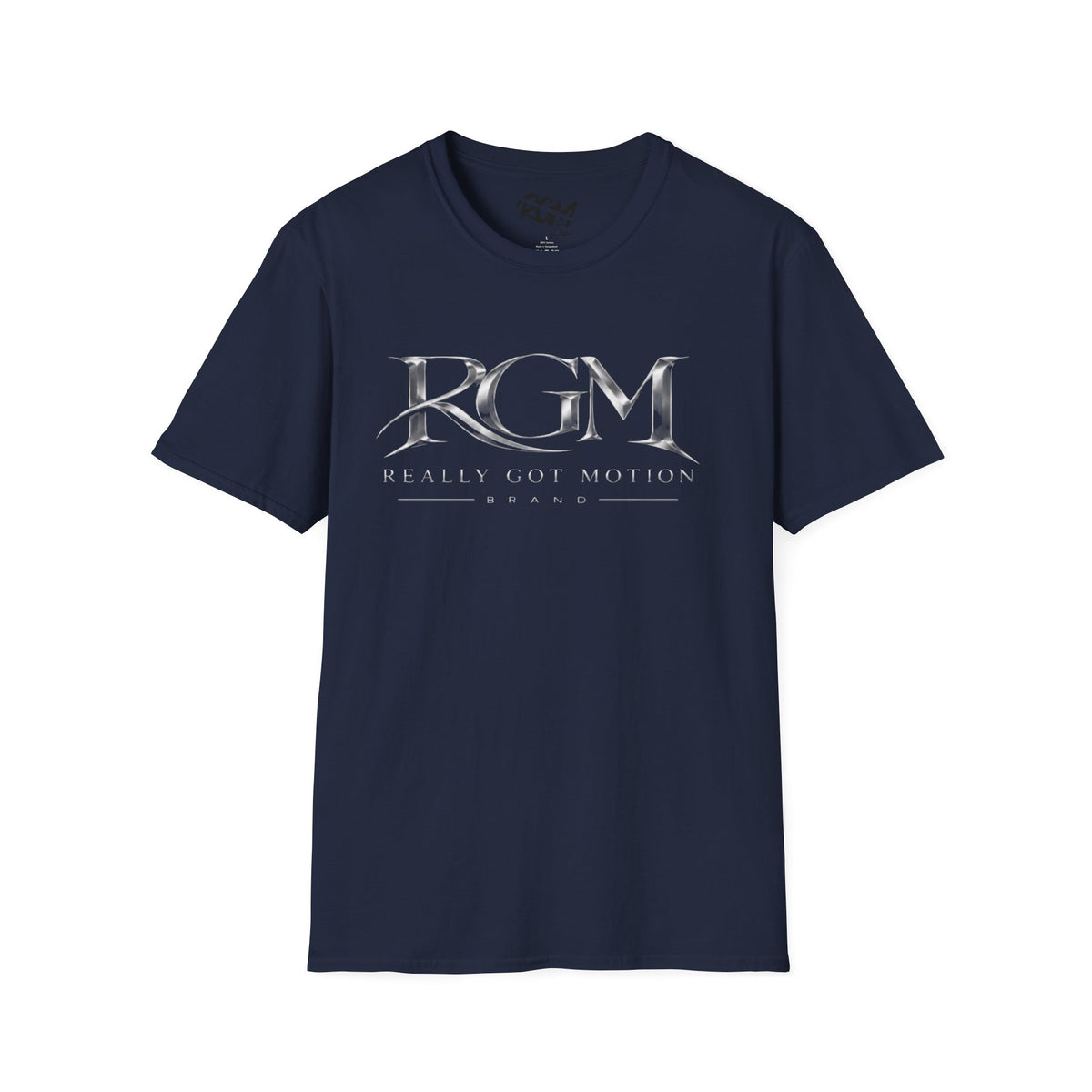 Unisex RGM Metallic Logo T-Shirt — "Really Got Motion" Graphic Tee