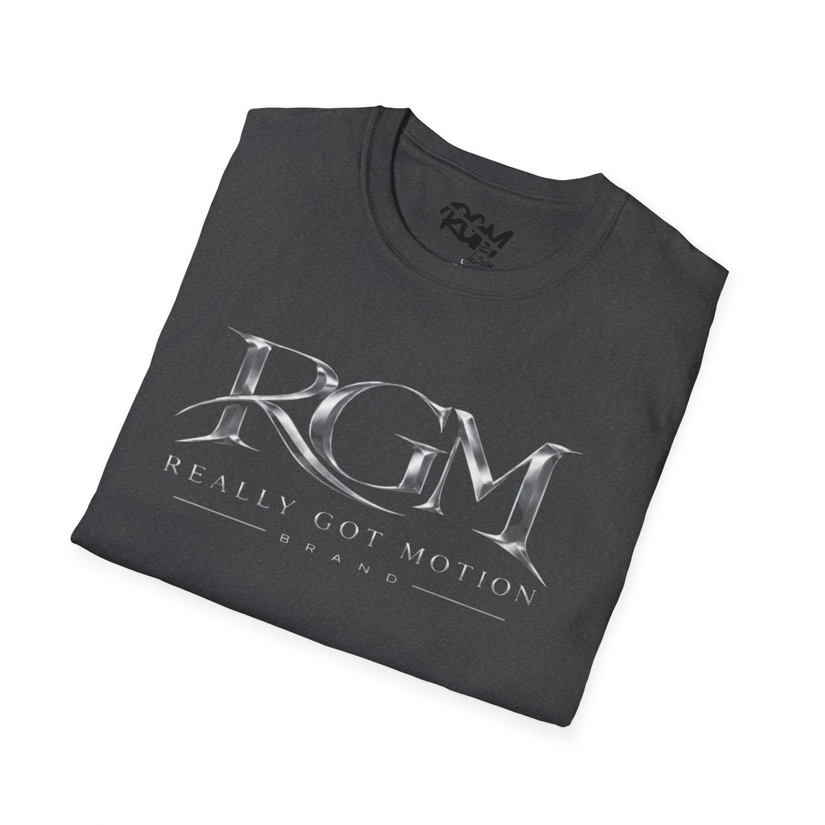 Unisex RGM Metallic Logo T-Shirt — "Really Got Motion" Graphic Tee