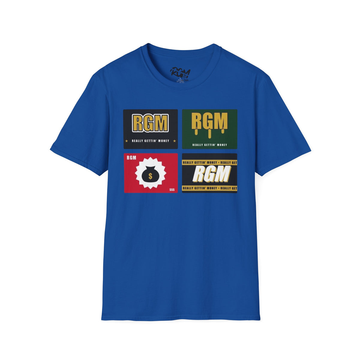 Unisex RGM Retro Logo T-Shirt — Graphic Vintage Patch Design
