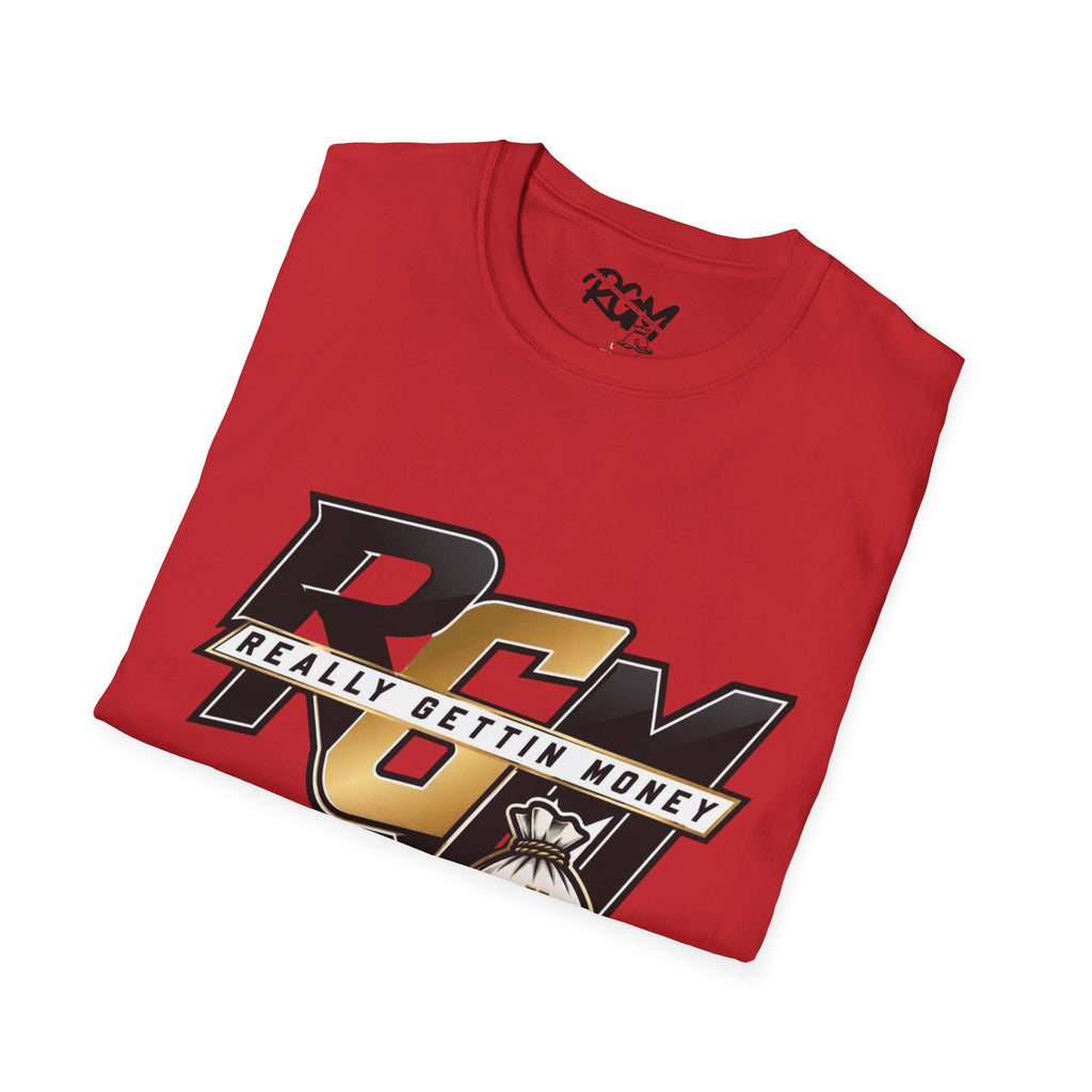 Unisex T-Shirt — RGM (Really Gettin Money) Graphic Tee with Money Bag Logo