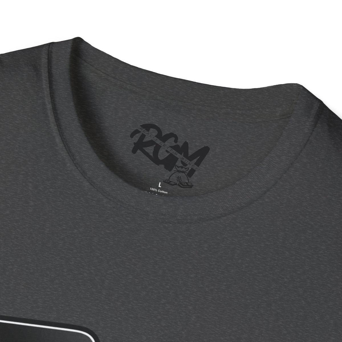 Unisex T-Shirt — RGM (Really Gettin Money) Graphic Tee with Money Bag Logo