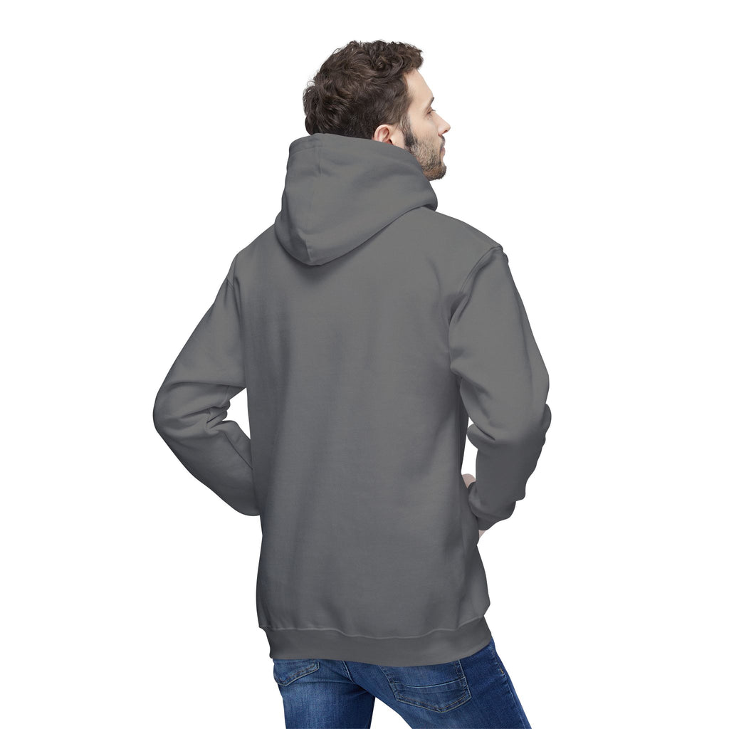Unisex RGM Distressed Logo Hoodie — Vintage Nautical Graphic Pullover