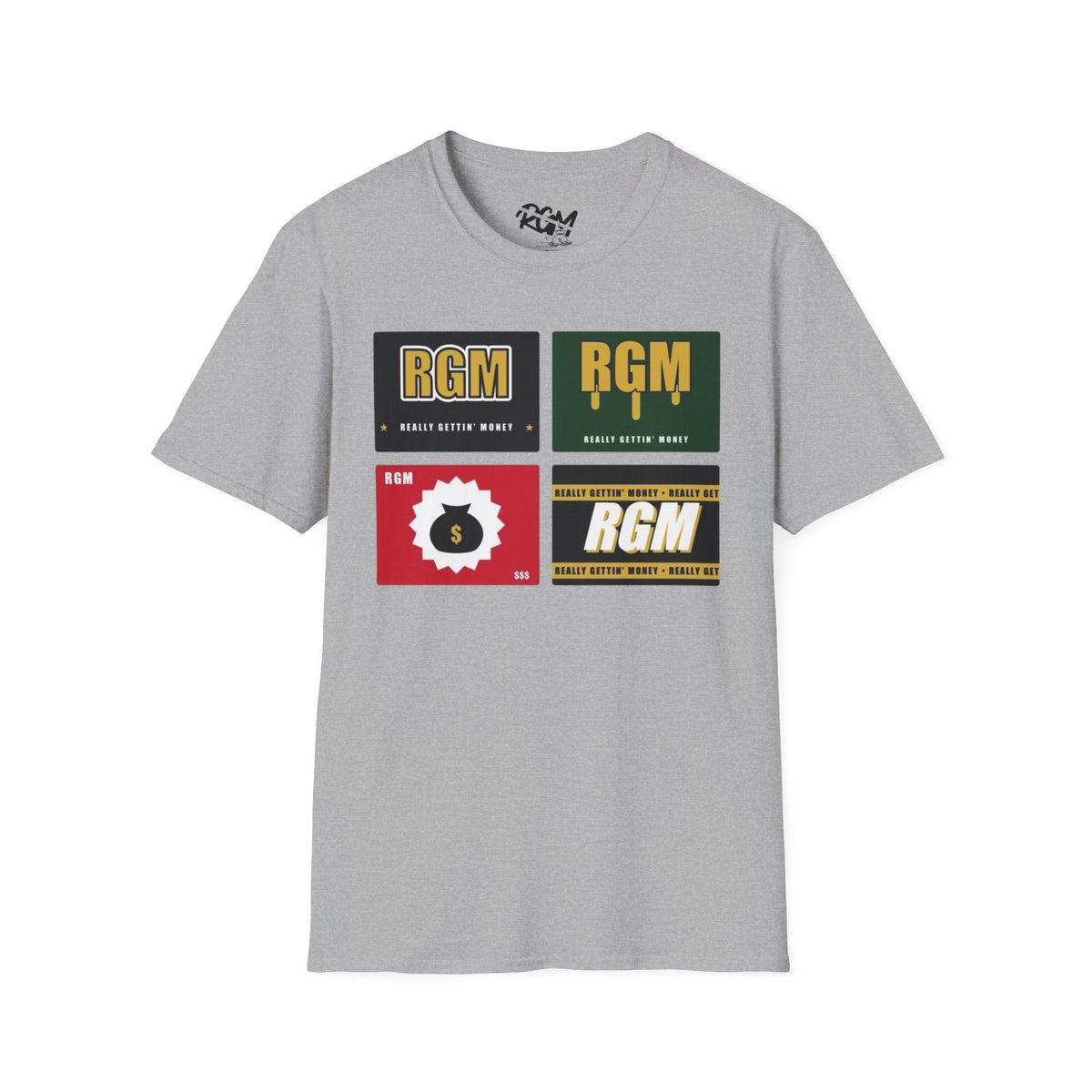 Unisex RGM Retro Logo T-Shirt — Graphic Vintage Patch Design