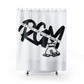 Money Vibes Shower Curtain – “Really Gettin’ Money” Graphic Bathroom Decor
