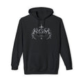 Unisex RGM Distressed Logo Hoodie — Vintage Nautical Graphic Pullover