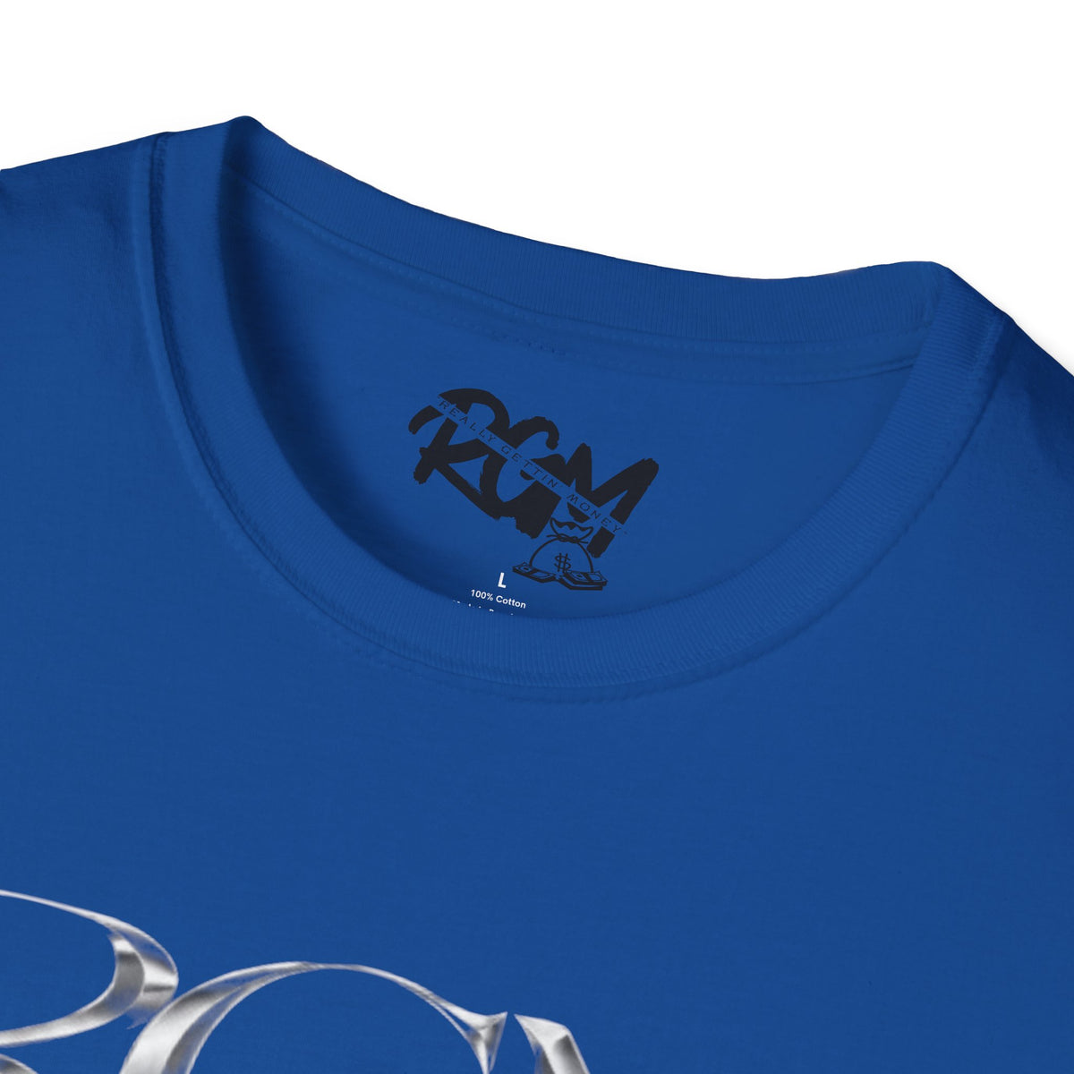 Unisex RGM Metallic Logo T-Shirt — "Really Got Motion" Graphic Tee