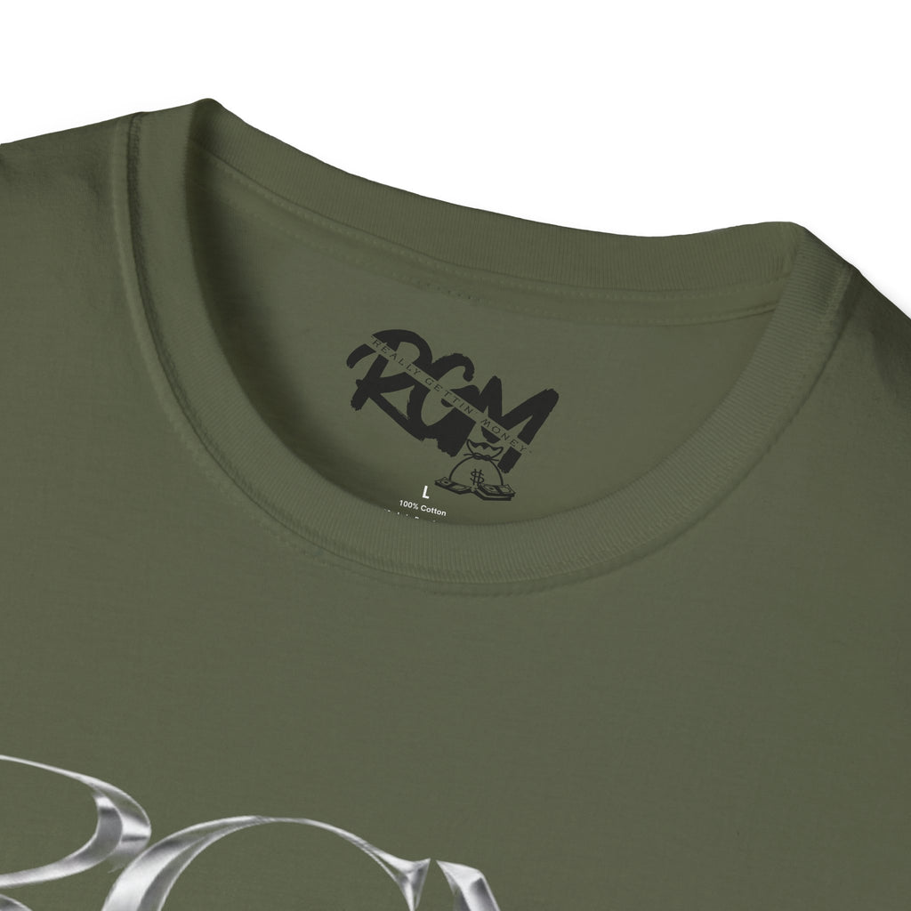 Unisex RGM Metallic Logo T-Shirt — "Really Got Motion" Graphic Tee