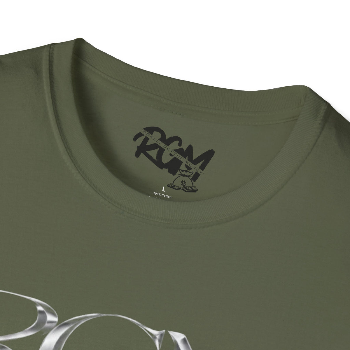 Unisex RGM Metallic Logo T-Shirt — "Really Got Motion" Graphic Tee