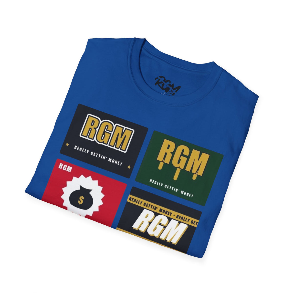 Unisex RGM Retro Logo T-Shirt — Graphic Vintage Patch Design