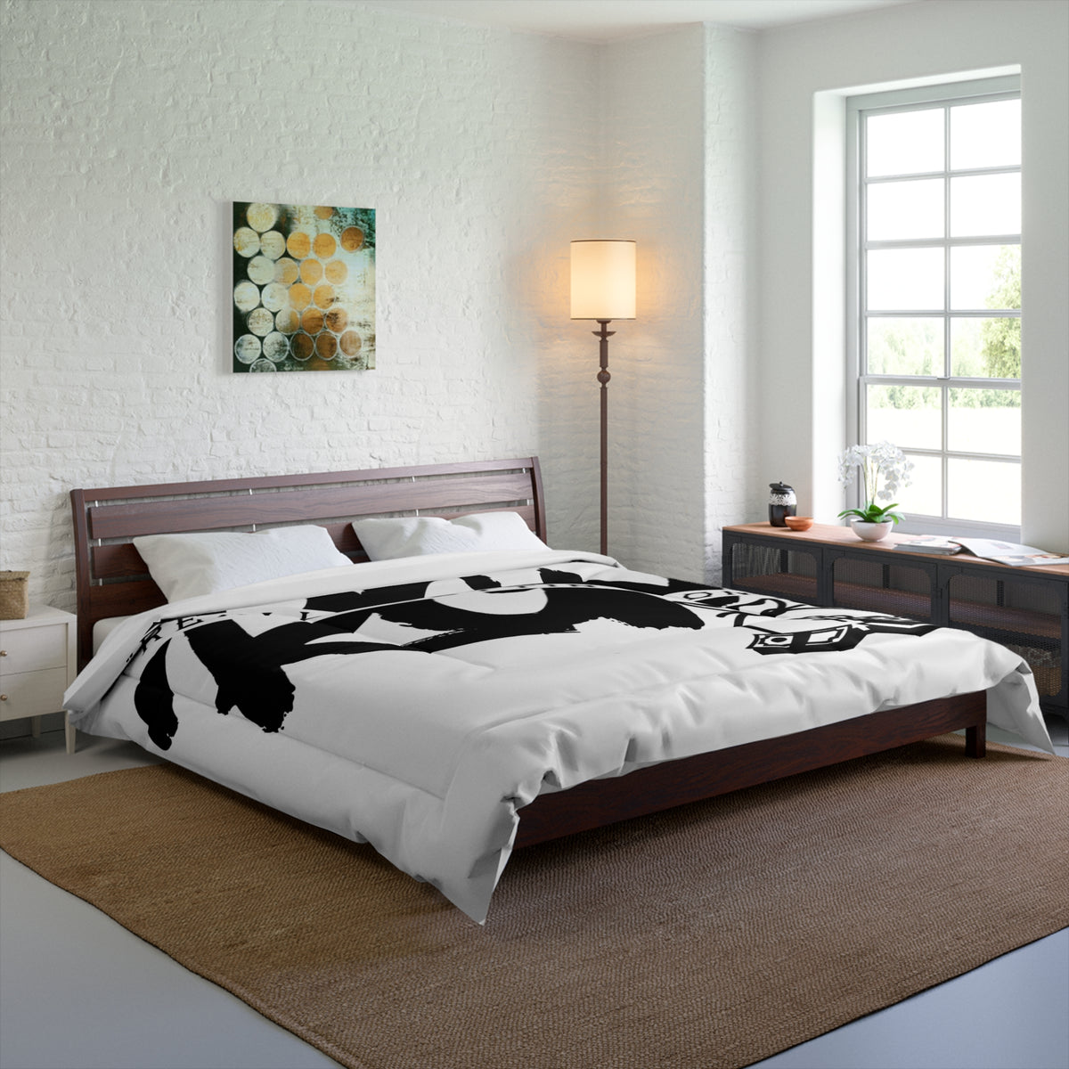 Money Comforter — 'Really Gettin' Money' Graphic Bedding