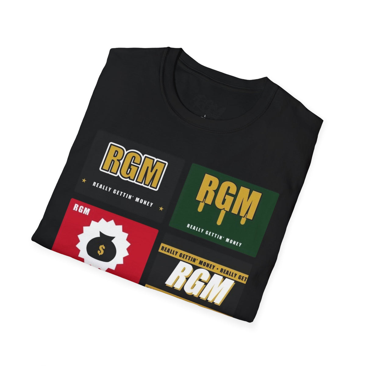Unisex RGM Retro Logo T-Shirt — Graphic Vintage Patch Design