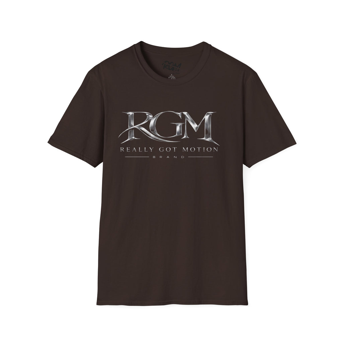 Unisex RGM Metallic Logo T-Shirt — "Really Got Motion" Graphic Tee