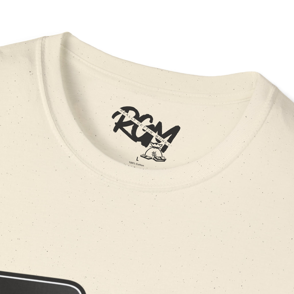 Unisex T-Shirt — RGM (Really Gettin Money) Graphic Tee with Money Bag Logo