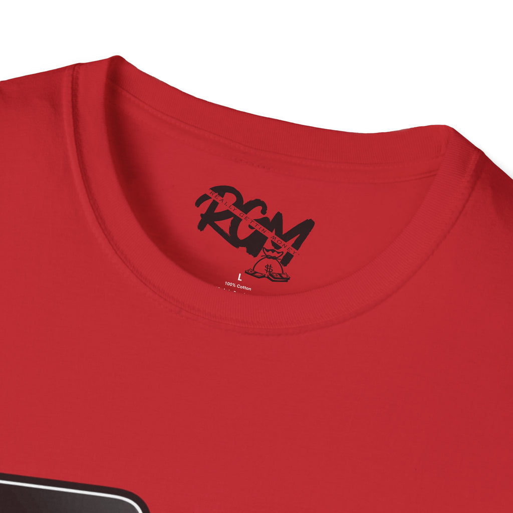 Unisex T-Shirt — RGM (Really Gettin Money) Graphic Tee with Money Bag Logo