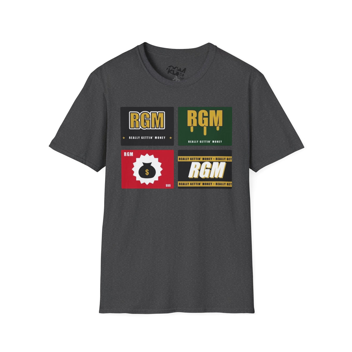 Unisex RGM Retro Logo T-Shirt — Graphic Vintage Patch Design