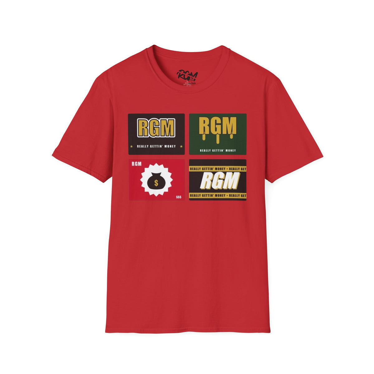 Unisex RGM Retro Logo T-Shirt — Graphic Vintage Patch Design