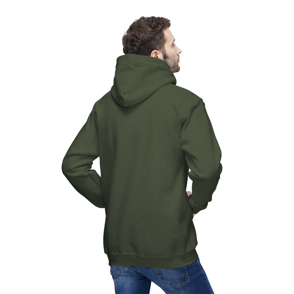 Unisex RGM Distressed Logo Hoodie — Vintage Nautical Graphic Pullover