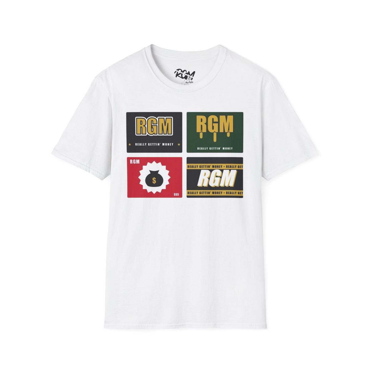 Unisex RGM Retro Logo T-Shirt — Graphic Vintage Patch Design