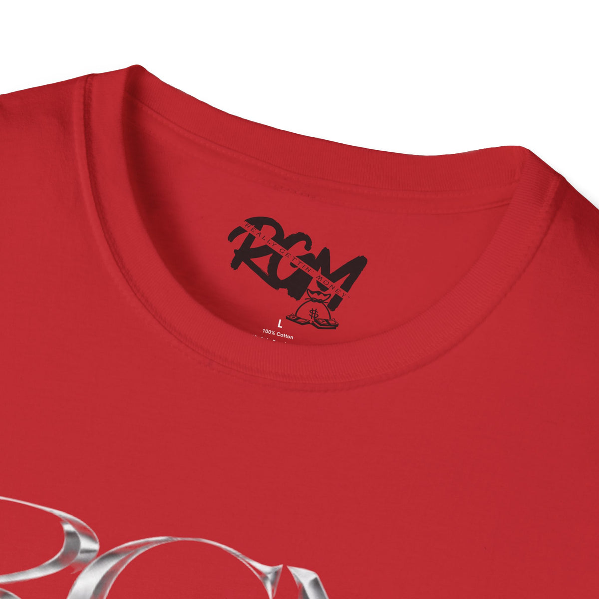 Unisex RGM Metallic Logo T-Shirt — "Really Got Motion" Graphic Tee