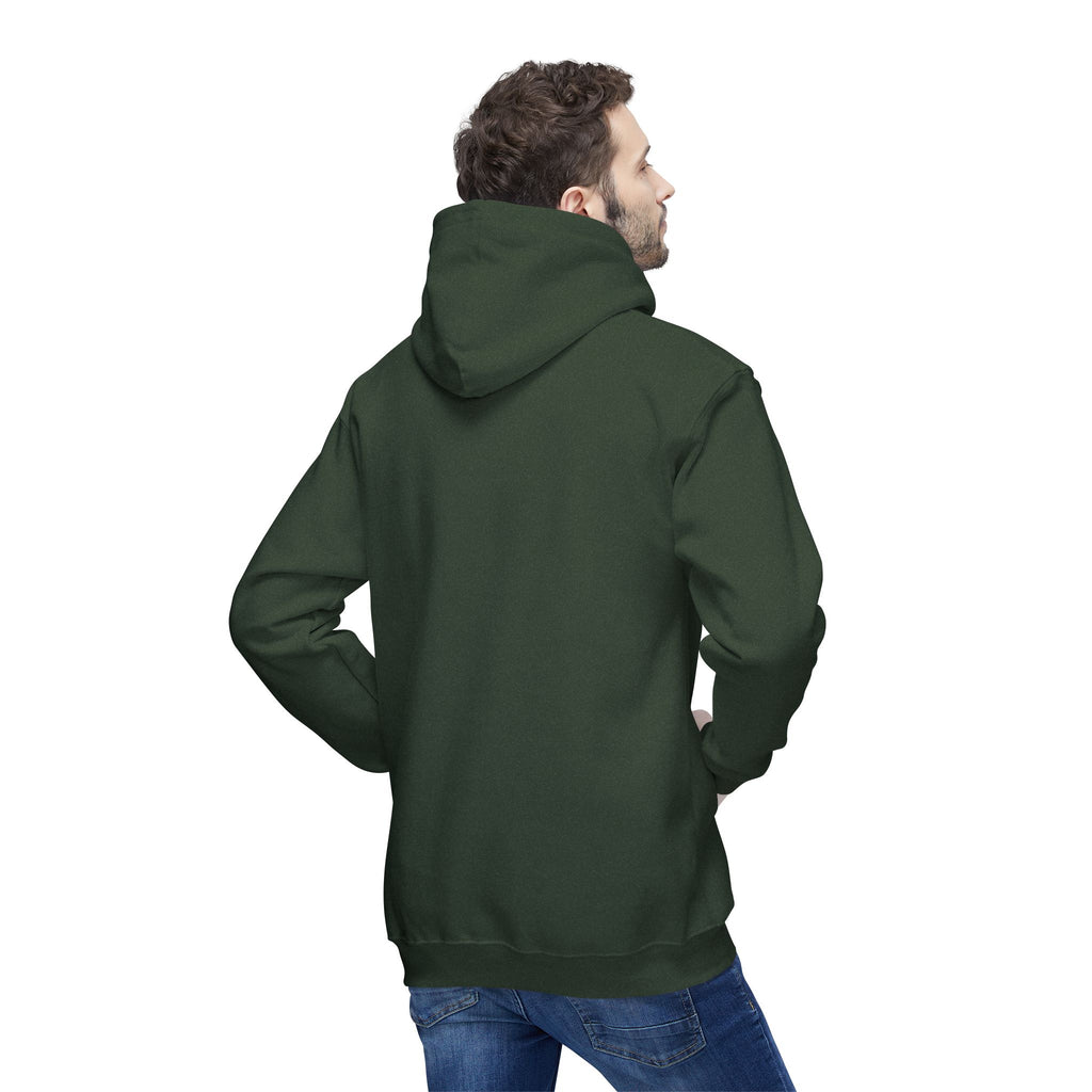 Unisex RGM Distressed Logo Hoodie — Vintage Nautical Graphic Pullover