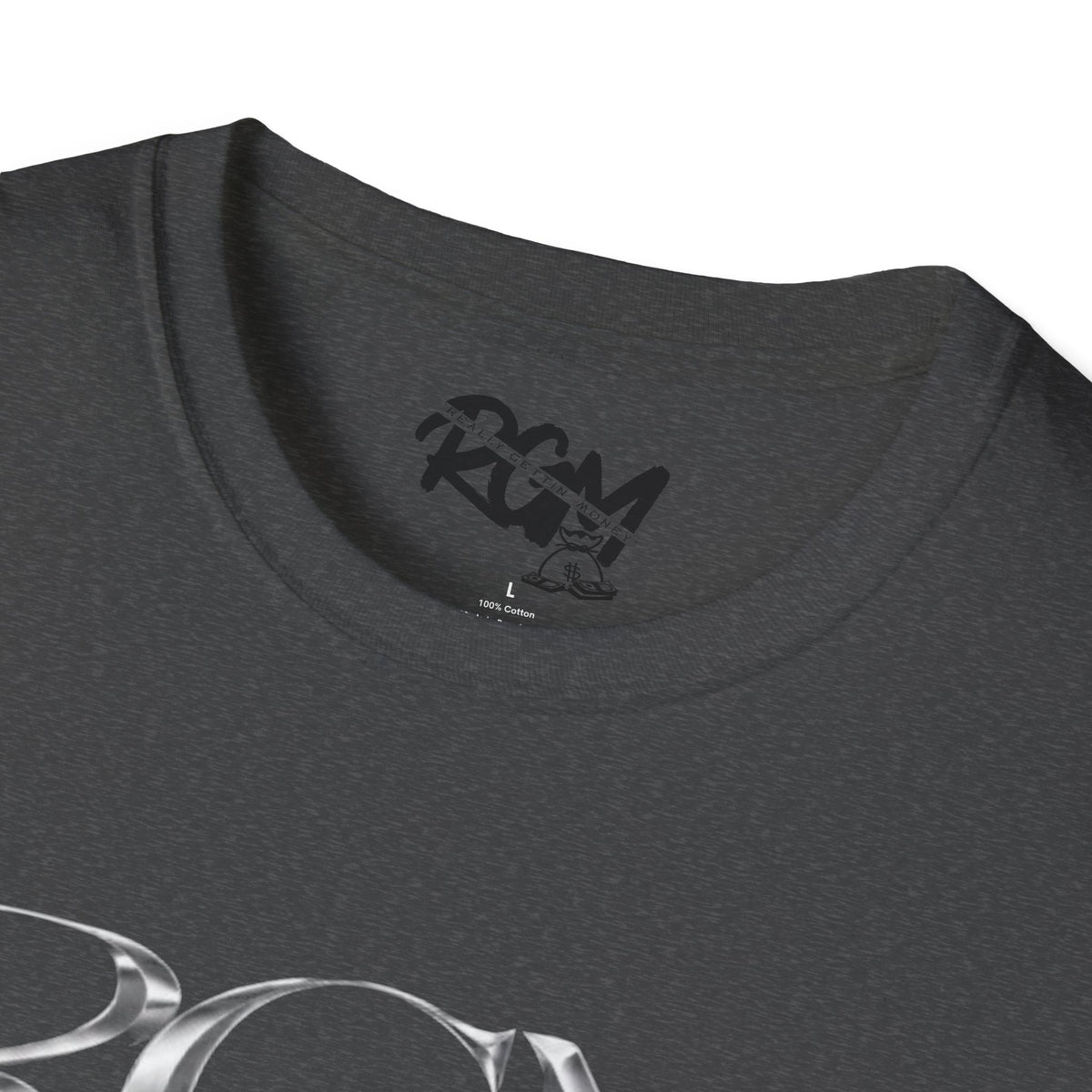 Unisex RGM Metallic Logo T-Shirt — "Really Got Motion" Graphic Tee